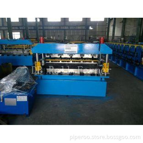 Double Layer Roll Forming With Machine Colored Steel Sheet